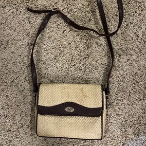 Vintage Elegant Atienne Aigner Shoulder Purse Brown